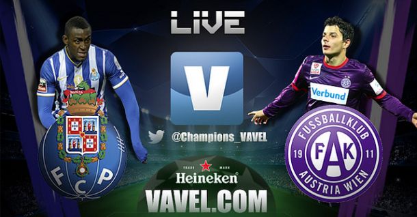 Diretta Porto - Austria Vienna in Champions League