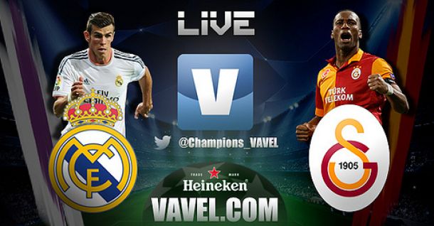 Live Real Madrid - Galatasaray in Champions League