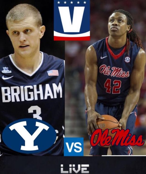 BYU Cougars - Ole Miss Rebels Live Score and Results of 2015 NCAA Tournament First Round