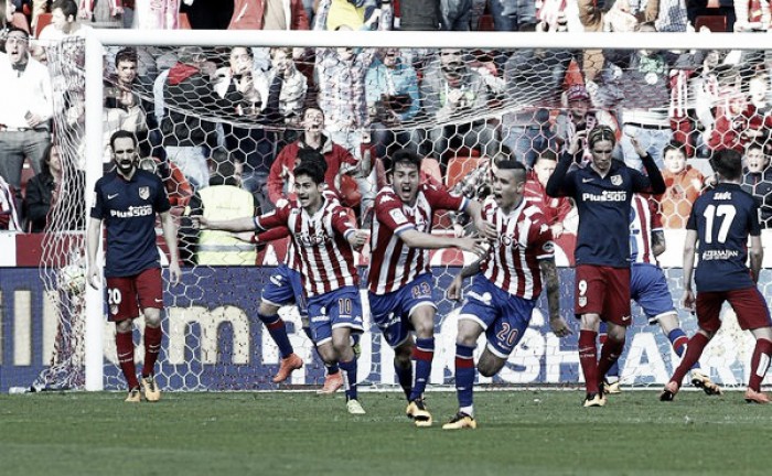 Liga, l'Atletico Madrid cade al Molinon: lo Sporting Gijon si impone l'2-1 nel finale