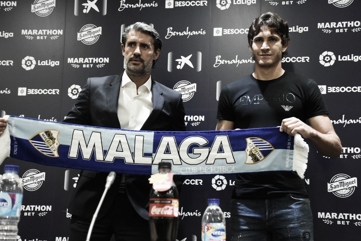 Gustavo Blanco: "Desde chico me gustó mucho Málaga, es un gran club"