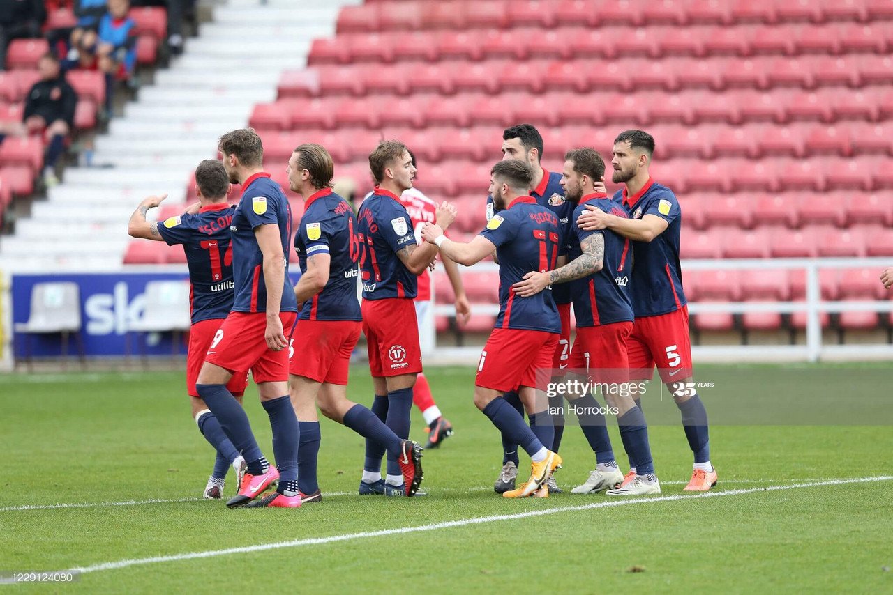 Swindon Town 0-2 Sunderland: Wyke and Maguire goals get the job done