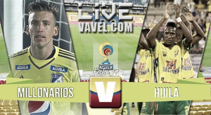 Resultado final: Millonarios - Huila por la Liga Águila 2016 (2-1) Resultado final: Millonarios - Huila por la Liga Águila 2016 (2-1)