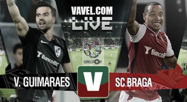 Resultado Vitória Guimarães - Sporting Braga en la Liga Portuguesa 2015 (1-0)