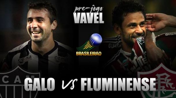 Com modificações no meio, Atlético-MG encara Fluminense em Brasília