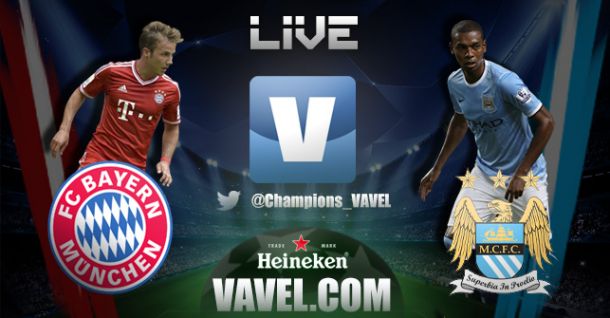 Live Bayern Munich - Manchester City in Champions League