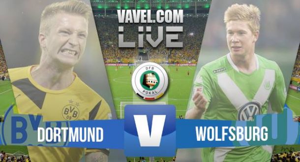 Resultado de Borussia Dortmund x Wolfsburg na final da DFB-Pokal 2014/2015 (1-3)
