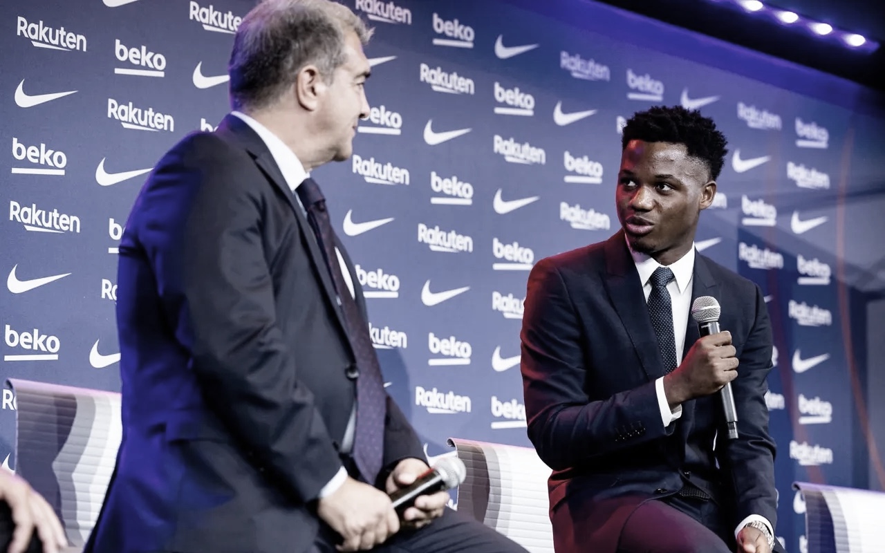 Ansu Fati: "Tengo que marcar mi camino en el Barça"