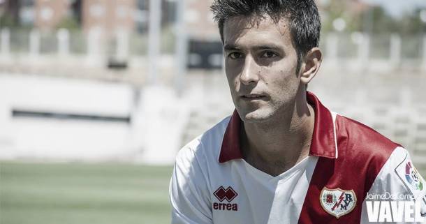 Presentación de Alberto Bueno como nuevo jugador del Rayo Vallecano