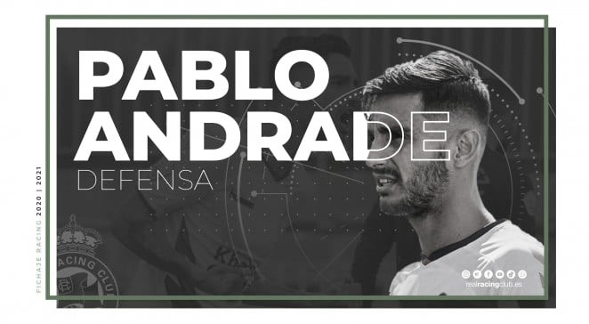 Pablo Andrade se incorpora a la familia racinguista Pablo Andrade se incorpora a la familia racinguista