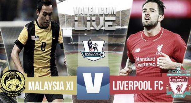 Score Liverpool - Malaysia in Pre-Season Friendly 2015 (1-1)