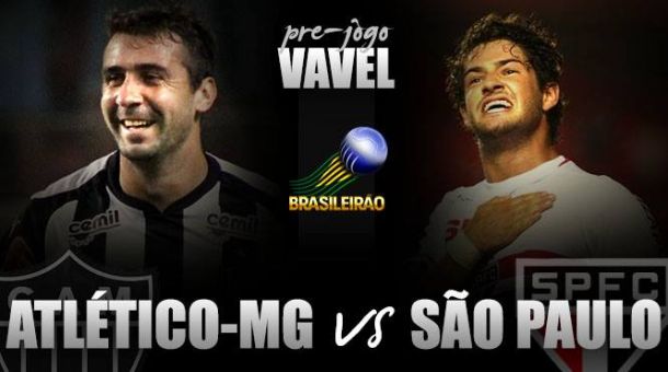 Pré-jogo: Atlético-MG recebe São Paulo visando a manutenção na liderança do Brasileirão