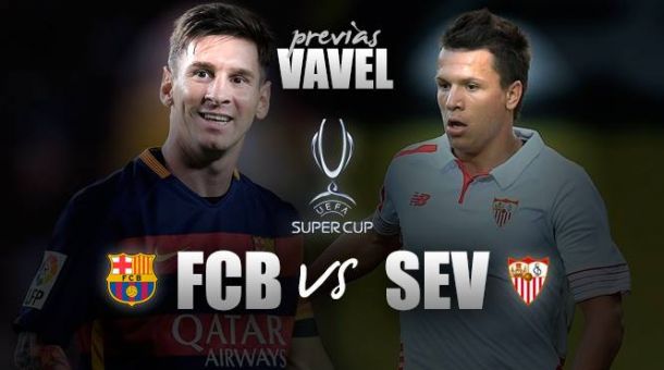 Pré-jogo: Barcelona e Sevilla fazem duelo espanhol pela Supercopa da Uefa