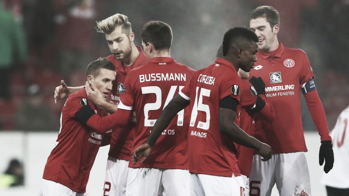 Mainz 05 se despede da Europa League com vitória sobre Qabala