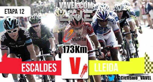 Resultado de la 12ª etapa  de la Vuelta a España 2015: Escaldes - Lleida