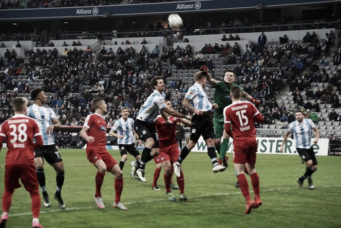 1860 Munique sai na frente, mas Heidenheim consegue o empate na 2. Bundesliga