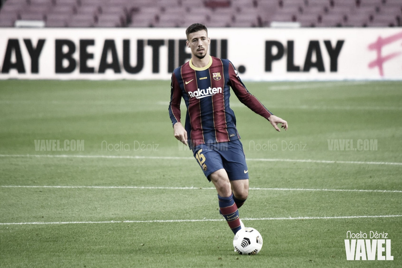 Lenglet cumple 100 partidos con el Barça Lenglet cumple 100 partidos con el Barça