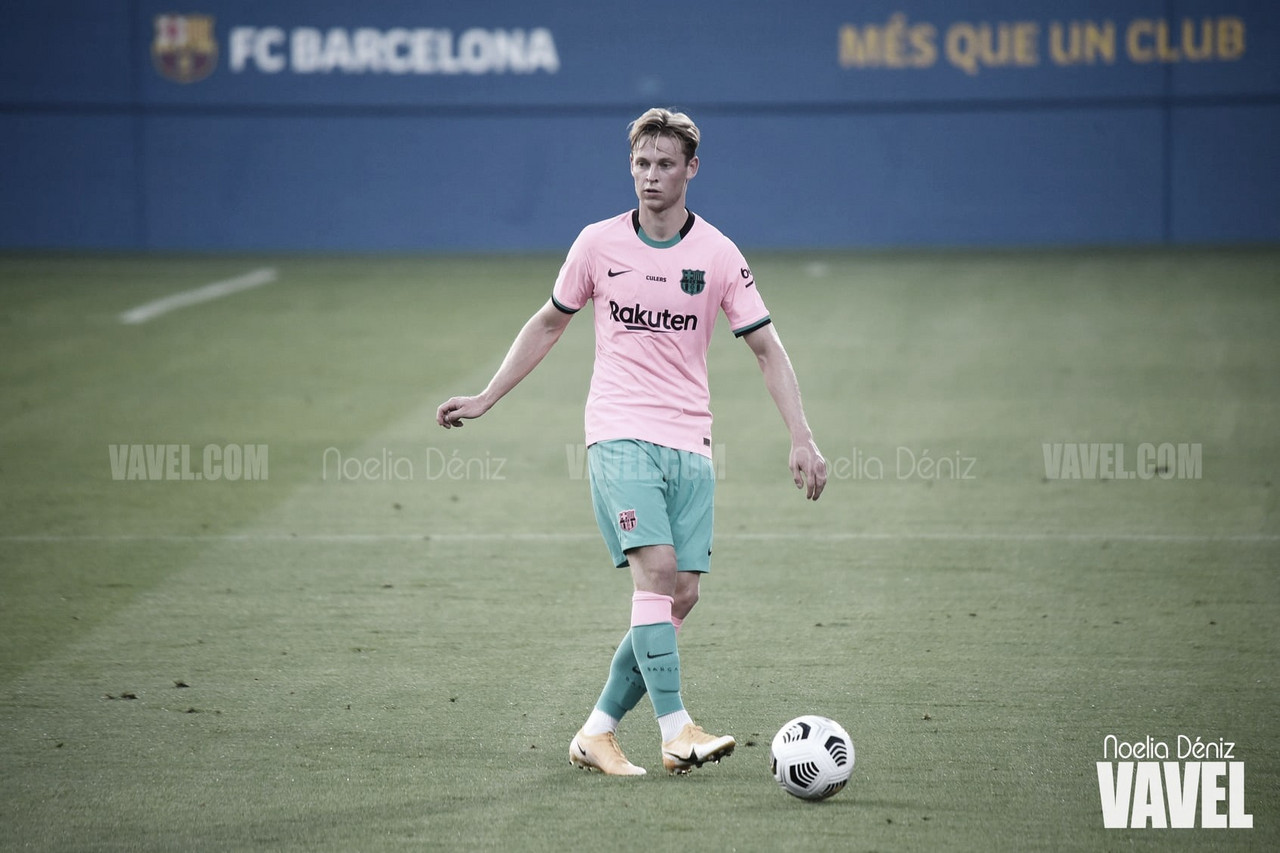 De Jong: "Hicimos un gran partido" De Jong: "Hicimos un gran partido"