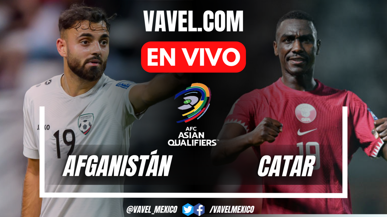 Afganistán vs Catar EN VIVO hoy (0-0) | 6 Junio 2024