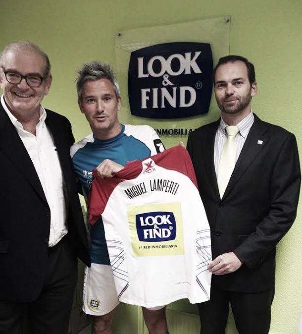 LOOK & FIND, nuevo patrocinador de Miguel Lamperti