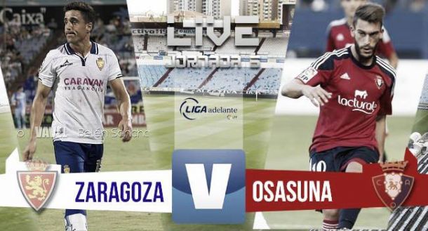 Resultado Real Zaragoza -  Osasuna  (0-1)