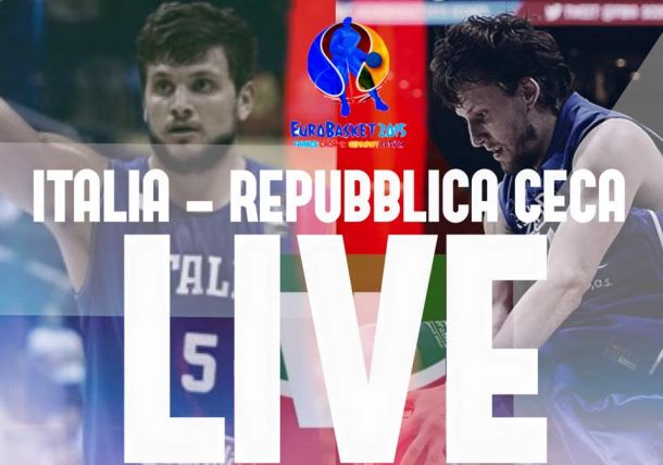 Live Italia - Repubblica Ceca Basket, EuroBasket 2015  (85-70)