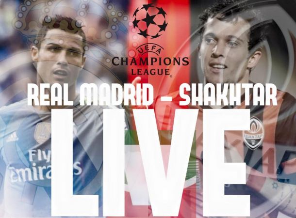Live Real Madrid - Shakhtar Donetsk, risultato partita Champions League 2015/2016  (4-0)