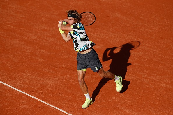 Roland Garros: Andrey Rublev Cruises past Kevin Anderson