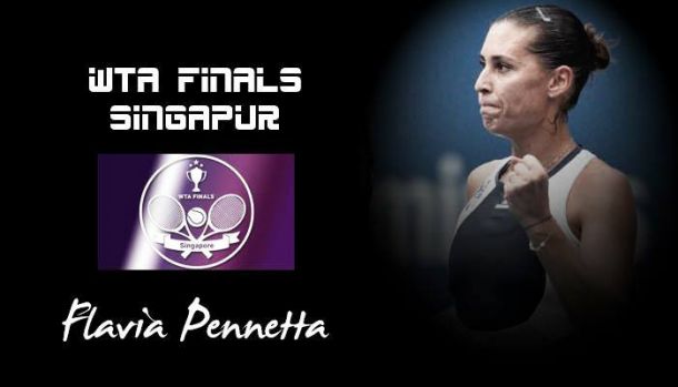 WTA Singapur. Flavia Pennetta: despedida bañada en oro