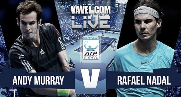 Resultado Andy Murray - Rafa Nadal en ATP Finals 2015 (0-2)