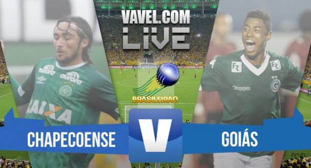 Resultado Chapecoense x Goiás no Brasileirão Série A 2015
