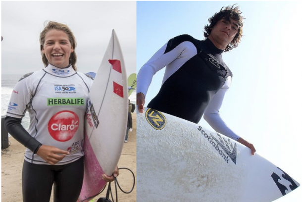 Surf: Melanie Giunta y Carlos Mario Zapata se imponen en el Open 2015