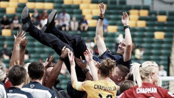 England coach Mark Sampson nominated for FIFA Women's World Coach of the Year 2015