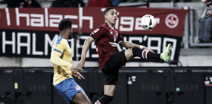 Nuremberg arranca empate contra Braunschweig com novo gol decisivo de Sabiri