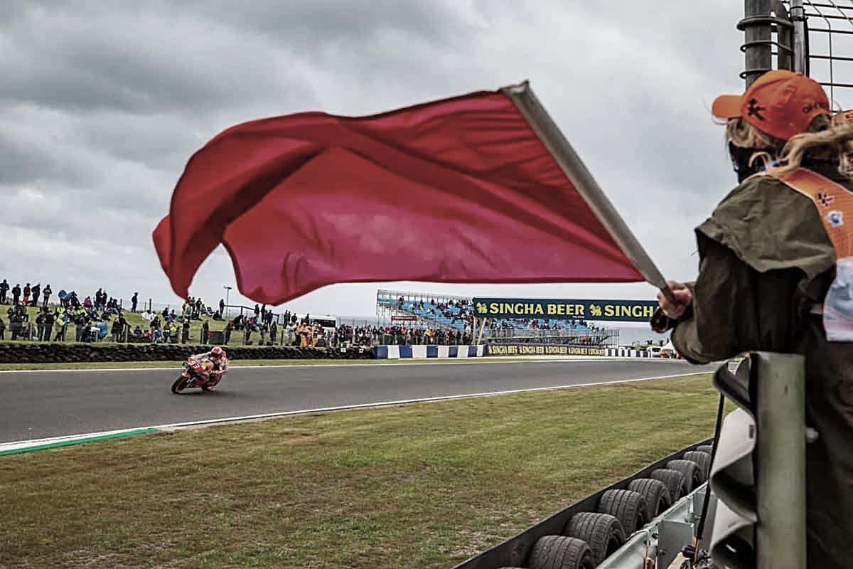 Cambios en la normativa tras una bandera roja para MotoGP 2023