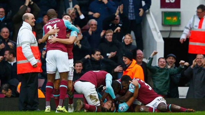 Antonio e Carroll stendono il Liverpool e fanno volare il West Ham (2-0)