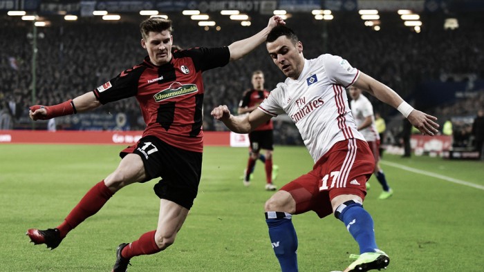 Hamburgo sai na frente duas vezes, perde pênalti e cede empate para Freiburg