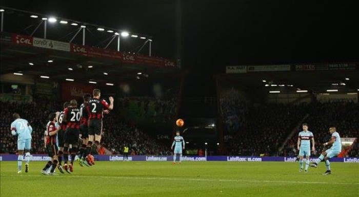 Bournemouth - West Ham 1-3: Hammers in piena zona Europa