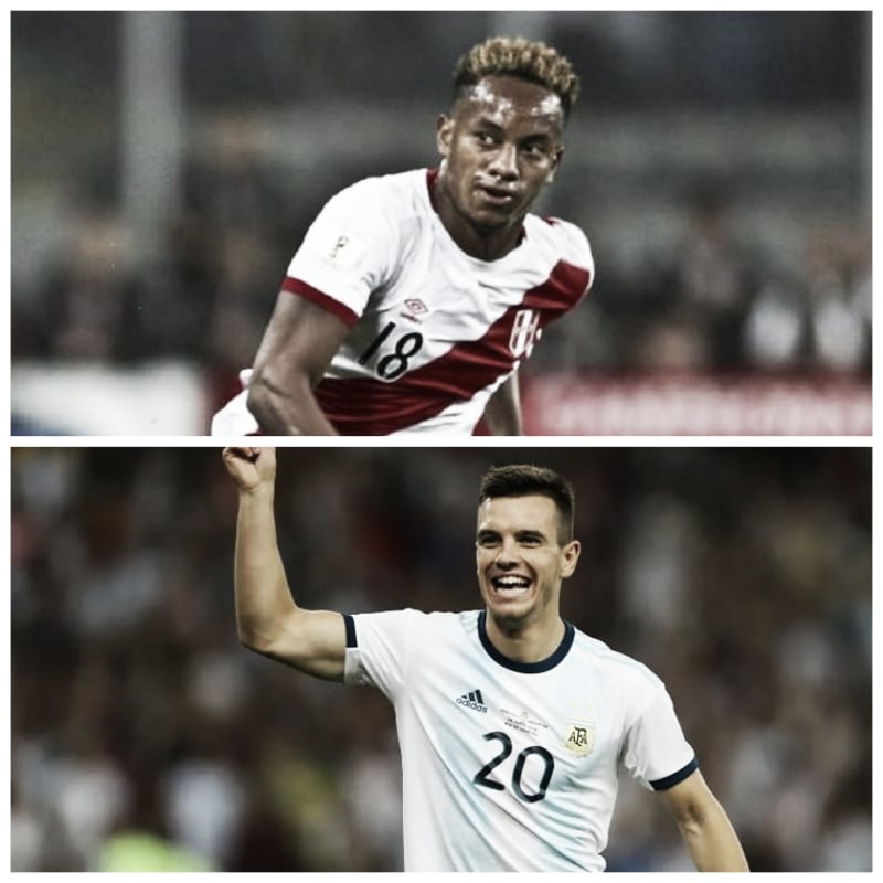 Cara a cara: Giovani Lo Celso vs André Carrillo Cara a cara: Giovani Lo Celso vs André Carrillo