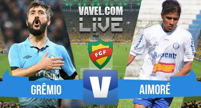 Qual foi o resultado de Grêmio e Aimoré?