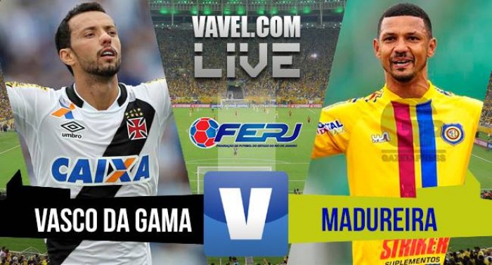 Resultado Vasco x Madureira no Campeonato Carioca 2016 (4-1)
