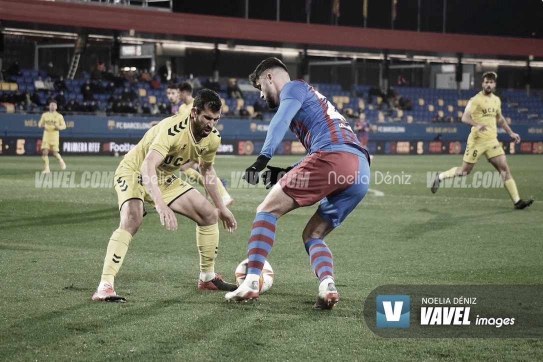 UCAM Murcia vs Barça B en vivo y en directo en Primera RFEF 2022 (1-2)