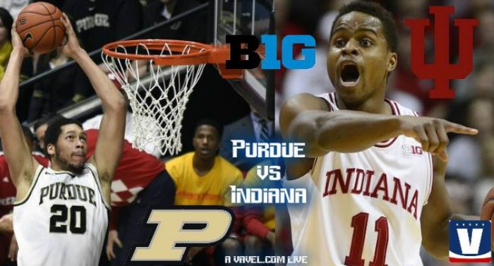 Purdue Boilermakers - Indiana Hoosiers Live Score And Result Of 2016 College Basketball (73-77)