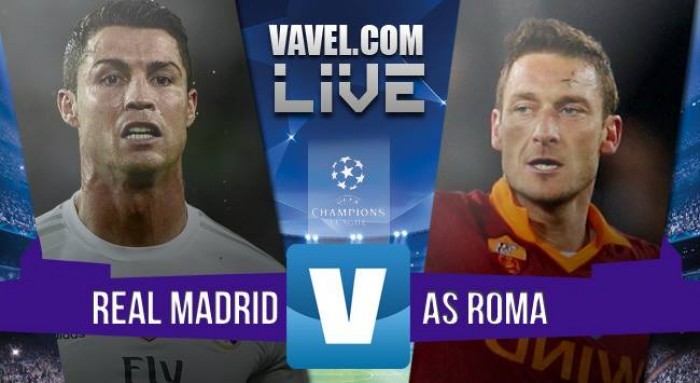 Real Madrid-Roma terminata in Champions League 2015/16 (2-0): Ronaldo-James, Roma a casa