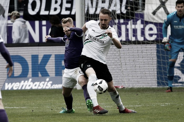 Erzgebirge Aue busca empate contra Hannover e seguem fora do rebaixamento