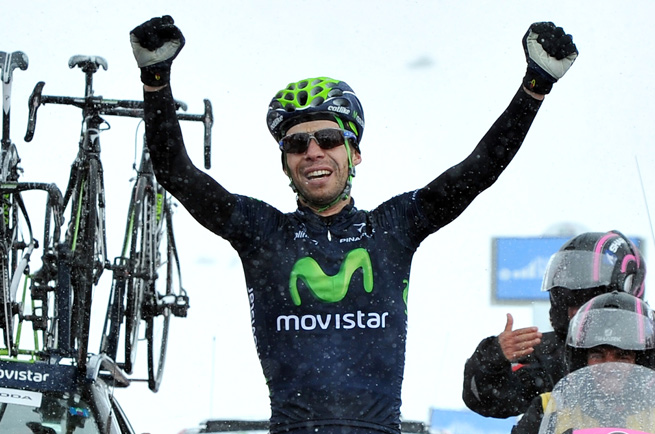 Visconti ganó la decimoséptima etapa del Giro