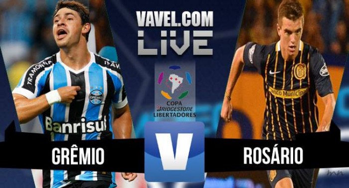 Resultado Grêmio x Rosário Central na Copa Libertadores da América (0-1)