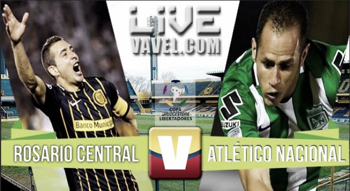 Resultado final: Rosario Central vs. Atlético Nacional en partido ida cuartos de final  de la Copa Libertadores (1-0)