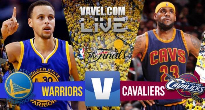 Live Golden State Warriors - Cleveland Cavaliers, gara2 NBA Finals 2016 in diretta