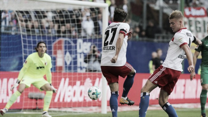 Com assistência de Walace, Hamburgo vence Augsburg e supera revés na Pokal